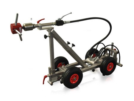 Специальная насадка для чистки труб большого диаметра Hades-Car