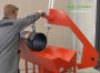 Ленточная пила BSM 450 - регулировка угла реза Ленточная пила BSM 450 - регулировка угла реза