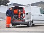 Каналопромывочная машина RОМ Compact 140/60 в автомобиле Каналопромывочная машина RОМ Compact 140/60 в автомобиле