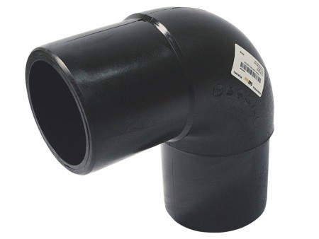 ОТВОД ЛИТОЙ 90° PE100 PN10 D75 ОТВОД ЛИТОЙ 90° PE100 PN10 D75